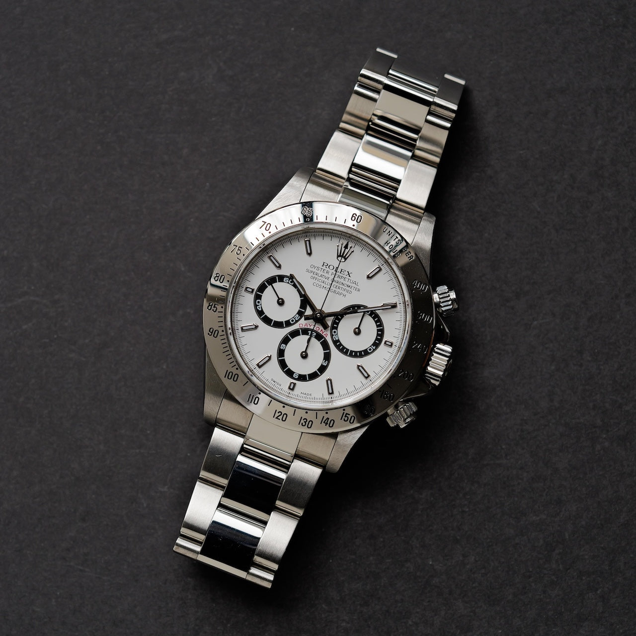 ロレックス/デイトナ16520/最終品番/P番/マーク7ダイヤル/USギャラ/フルセット/ROLEX DAYTONA REF.16520 Mark 7 Dial 2000 US Guarantee Full Set