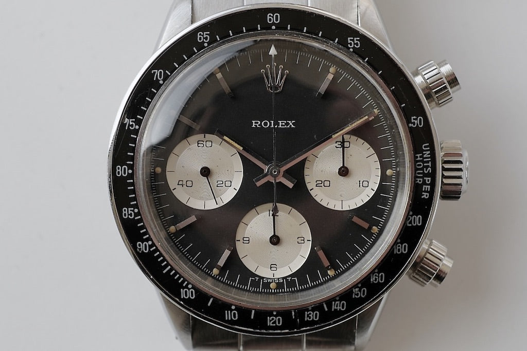 ROLEX DAYTONA Ref.6240 “SOLO” BLACK DIAL