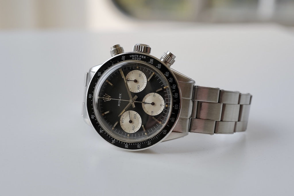 ROLEX DAYTONA Ref.6240 “SOLO” BLACK DIAL