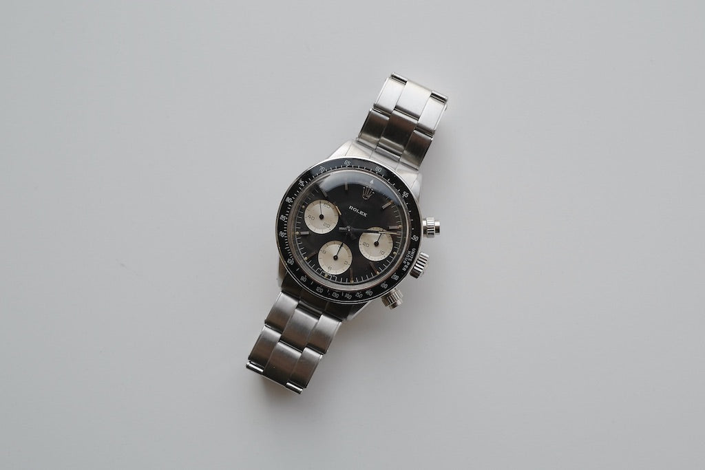 ROLEX DAYTONA Ref.6240 “SOLO” BLACK DIAL