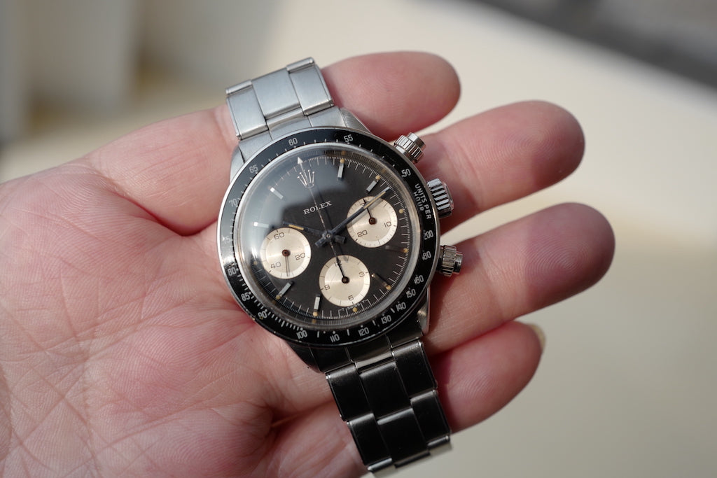 ROLEX DAYTONA Ref.6240 “SOLO” BLACK DIAL