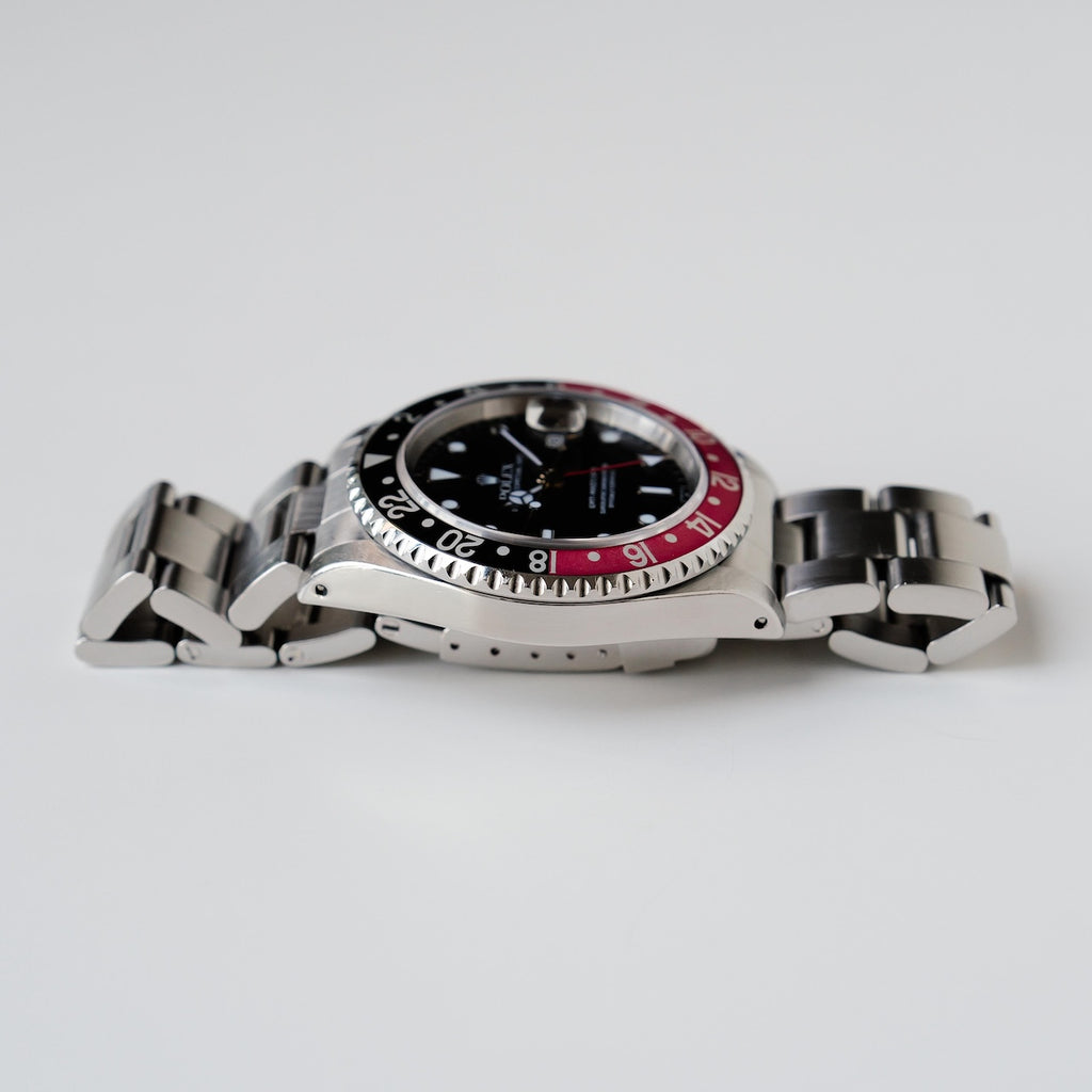 ロレックス/GMTマスター2/16710/A番/スイスオンリー/コークベゼル/保証書付きフルセット/ROLEX GMT-MASTER 2 Ref.16710 "SWISS ONLY" Coke Bezel 1998-99 Full Set