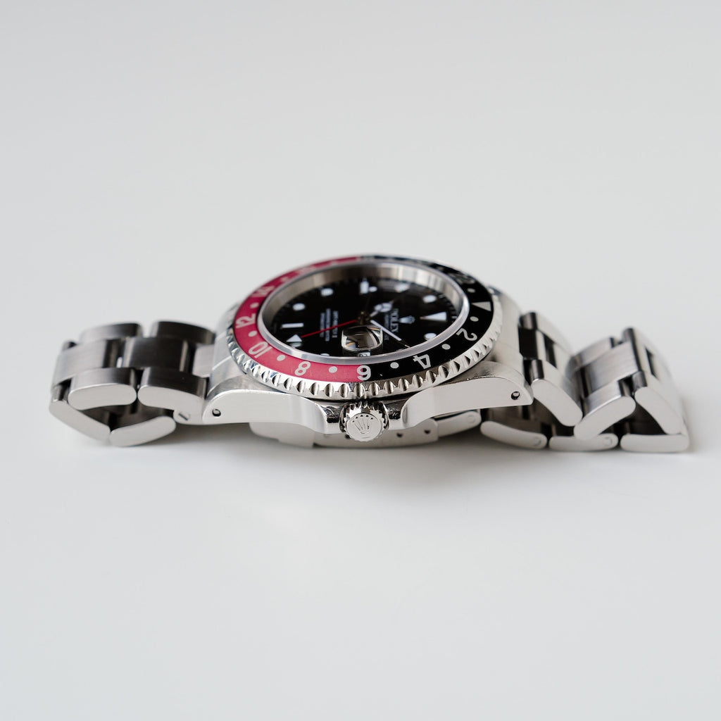 ロレックス/GMTマスター2/16710/A番/スイスオンリー/コークベゼル/保証書付きフルセット/ROLEX GMT-MASTER 2 Ref.16710 "SWISS ONLY" Coke Bezel 1998-99 Full Set