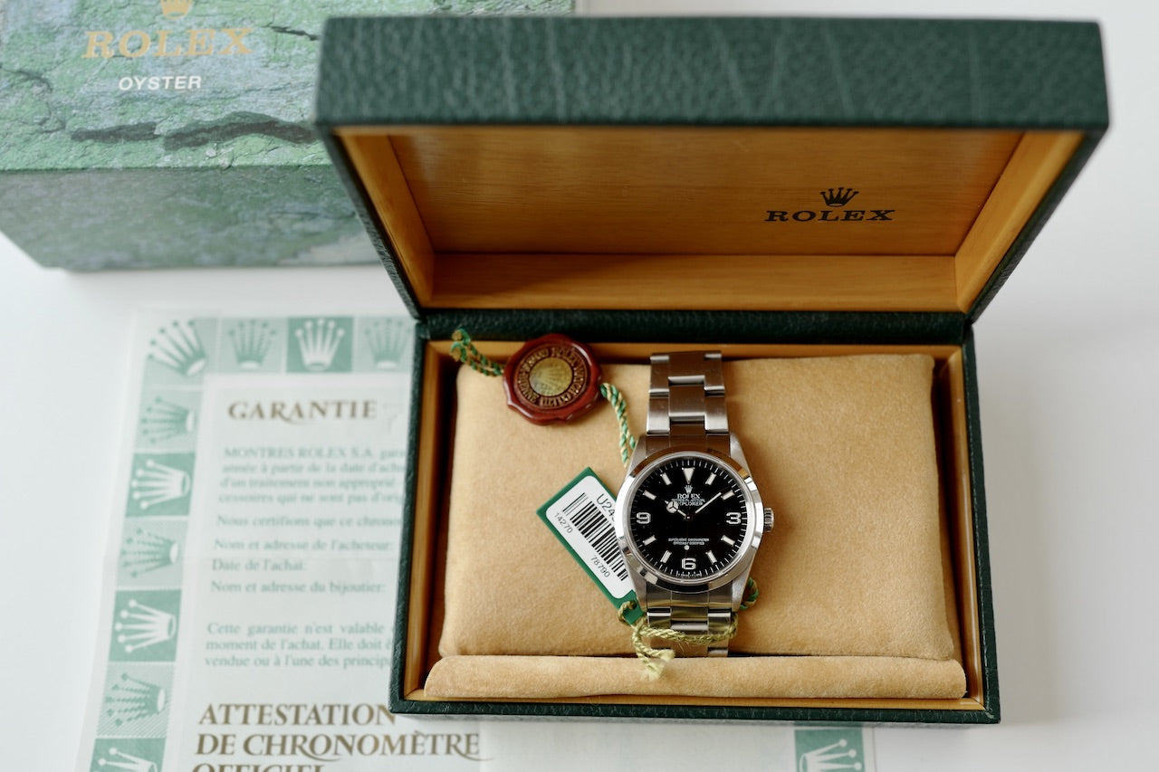 ROLEX EXPLORER1 Ref.14270U Original tritium with Guarantee 1997-98y