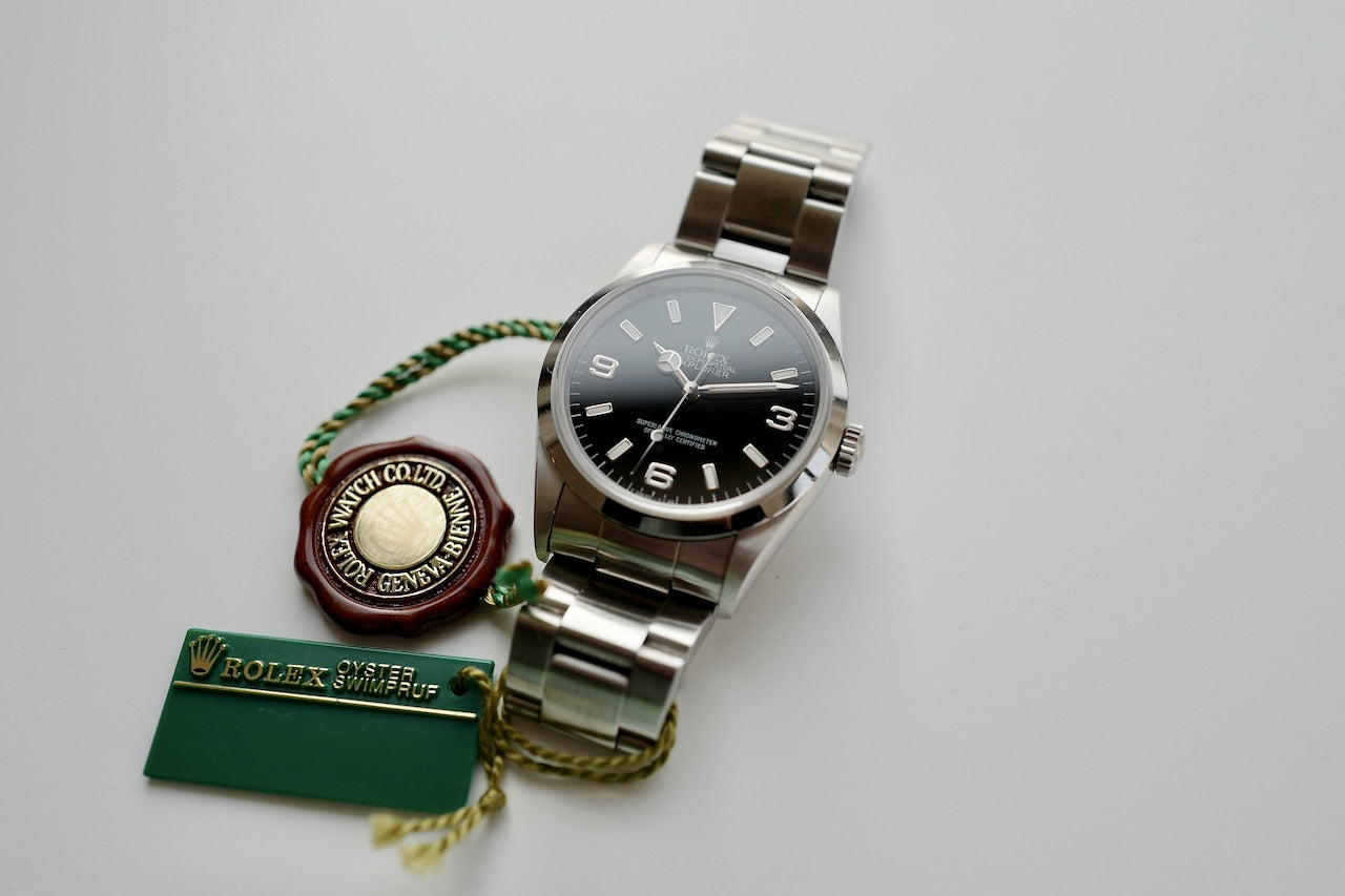 ROLEX EXPLORER1 Ref.14270U Original tritium with Guarantee 1997-98y
