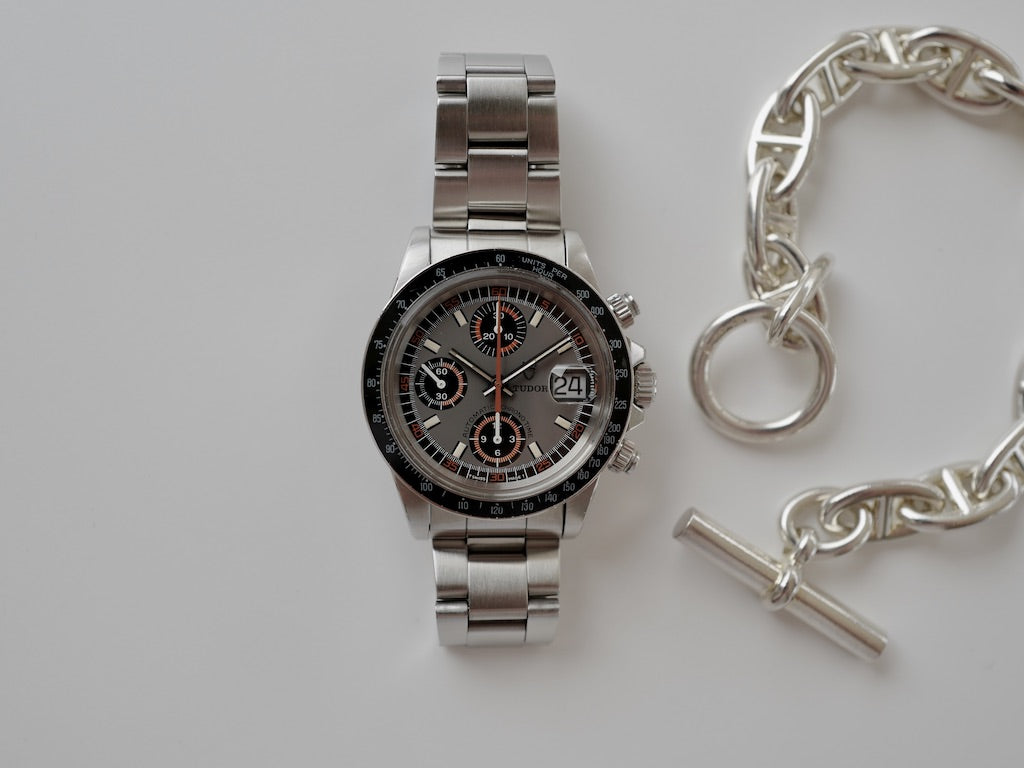 TUDOR Montecarlo Ref.94200 Gray exotic dial / 1979y Big Block