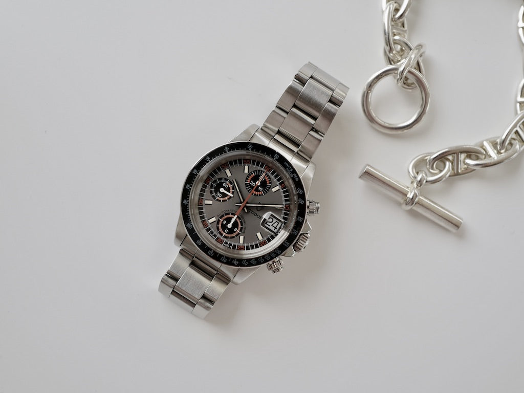 TUDOR Montecarlo Ref.94200 Gray exotic dial / 1979y Big Block