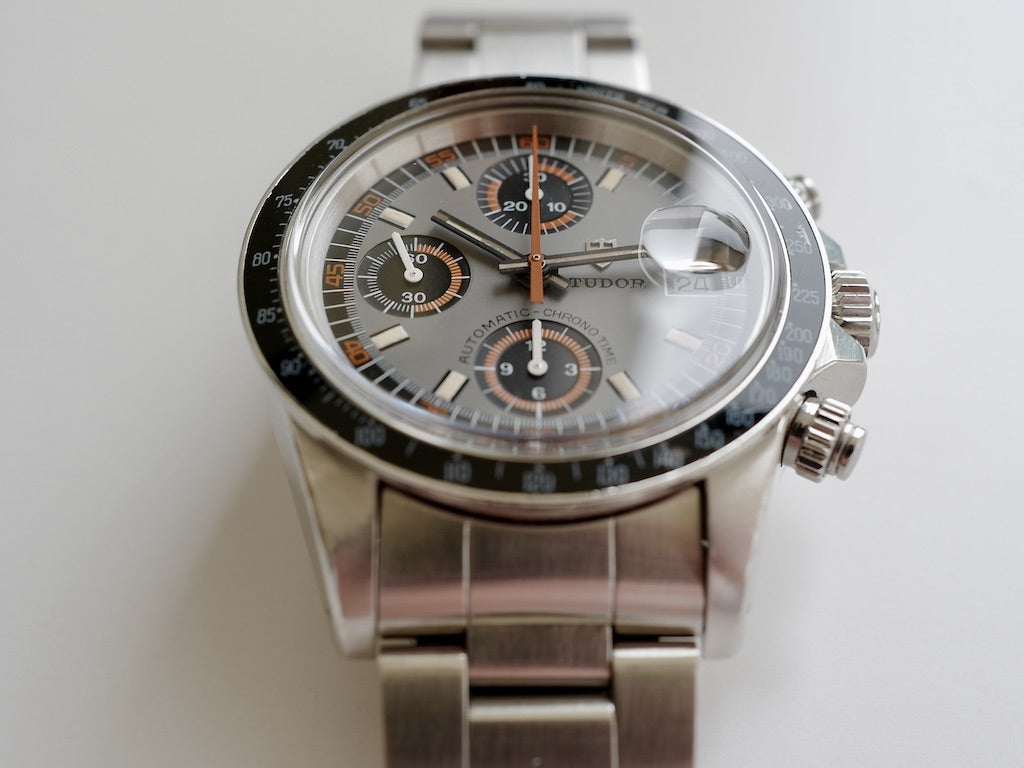 TUDOR Montecarlo Ref.94200 Gray exotic dial / 1979y Big Block
