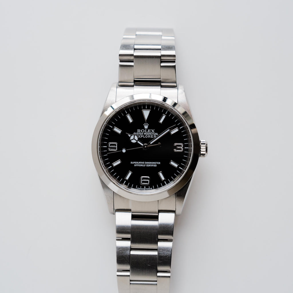 ロレックス/エクスプローラー1/114270/Y番/保証書付き/ROLEX EXPLORER 1 Ref.114270 2002y with Guarantee