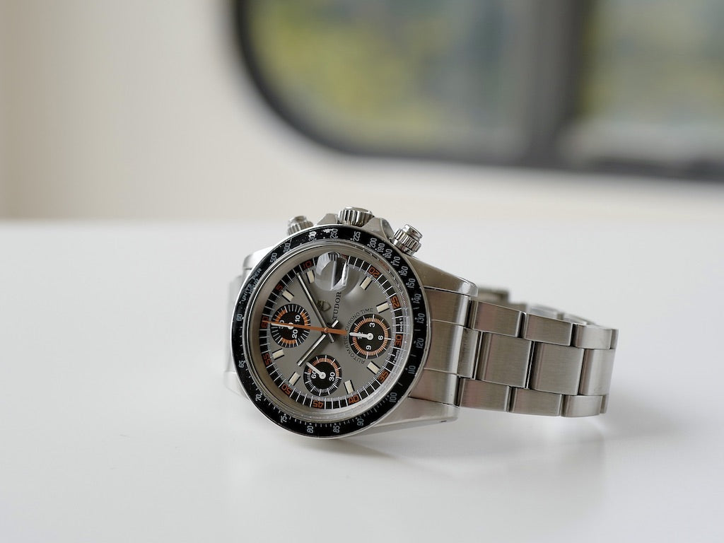 TUDOR Montecarlo Ref.94200 Gray exotic dial / 1979y Big Block