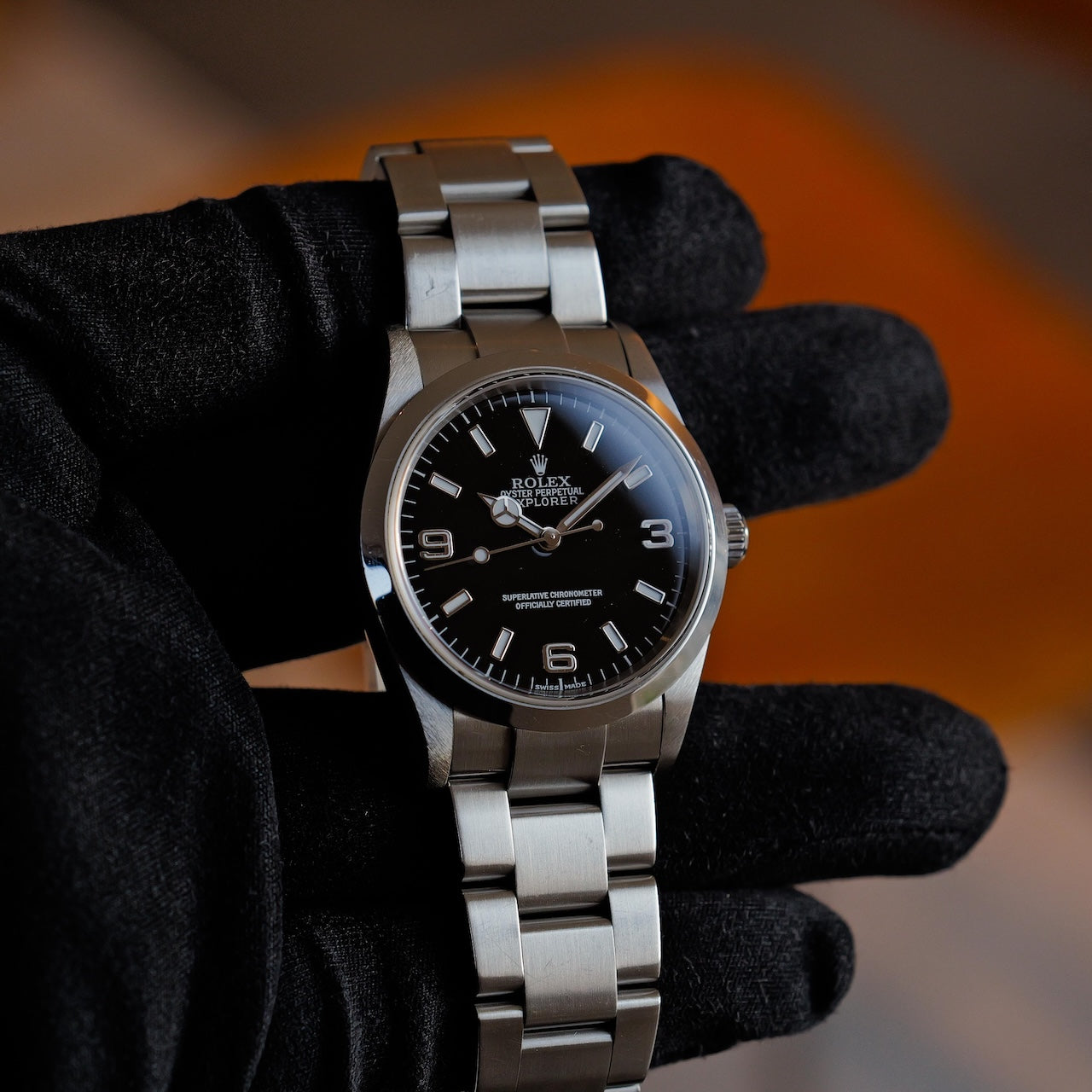 ロレックス/エクスプローラー1/114270/Y番/保証書付き/ROLEX EXPLORER 1 Ref.114270 2002y with Guarantee