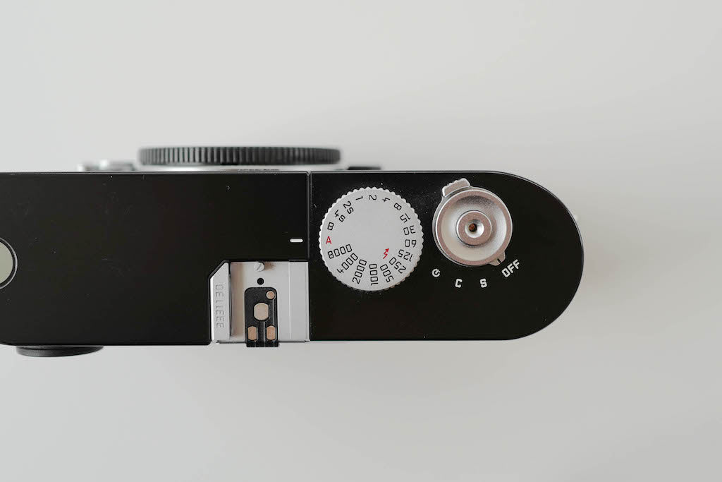 LEICA M8 BLACK PAINT "PANDA" Model