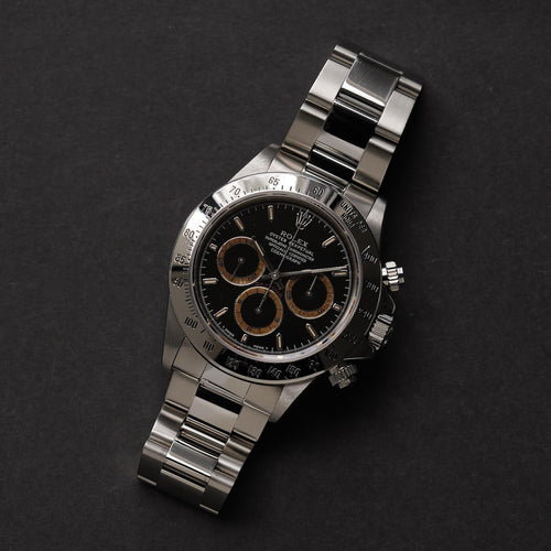 ロレックス/デイトナ16520/S番/パトリッツィ/ブラウンアイ/マーク5ダイヤル/ROLEX DAYTONA REF.16520 Mk.5 "PATRIZZI" All Tritium 1994y Full Set