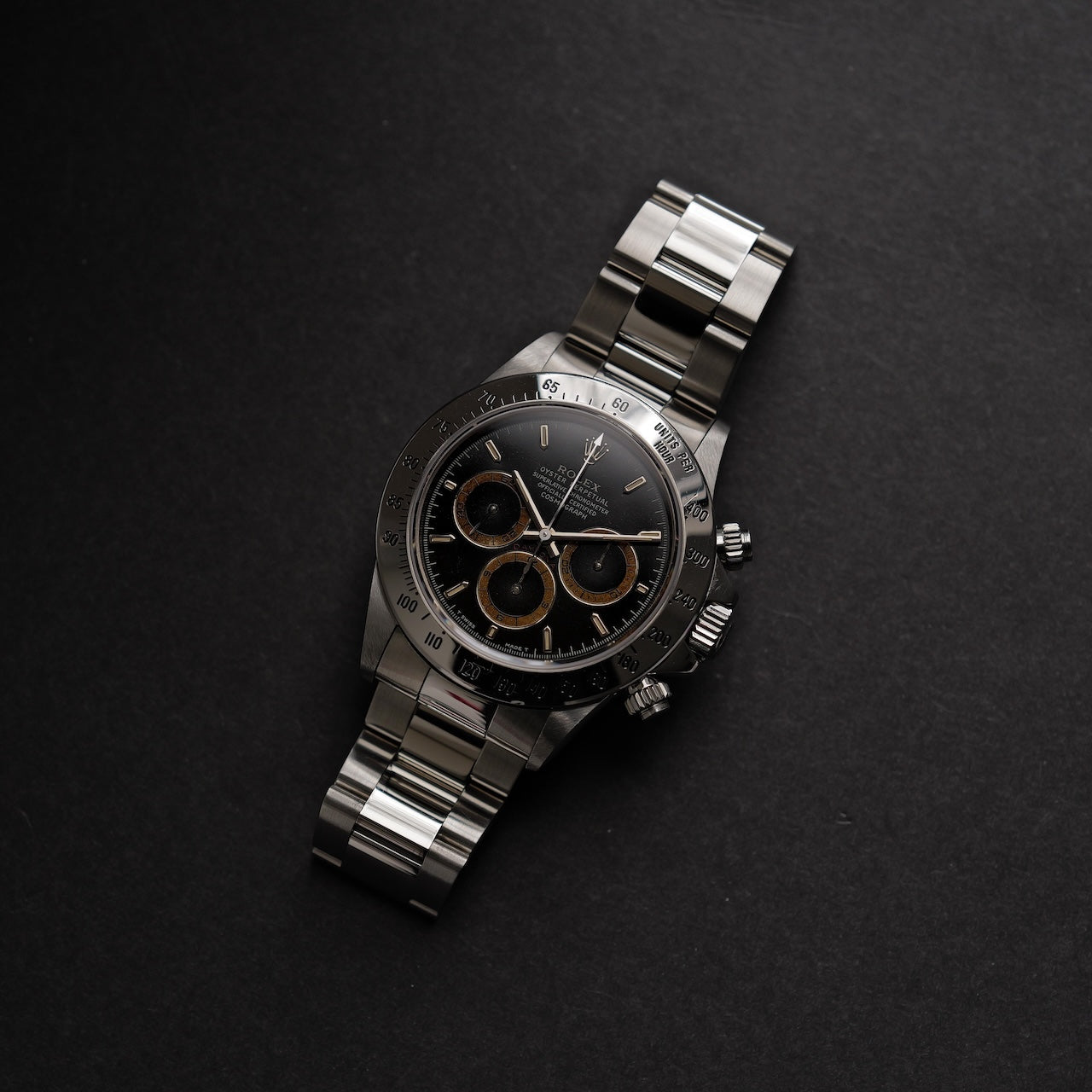 ロレックス/デイトナ16520/S番/パトリッツィ/ブラウンアイ/マーク5ダイヤル/ROLEX DAYTONA REF.16520 Mk.5 "PATRIZZI" All Tritium 1994y Full Set