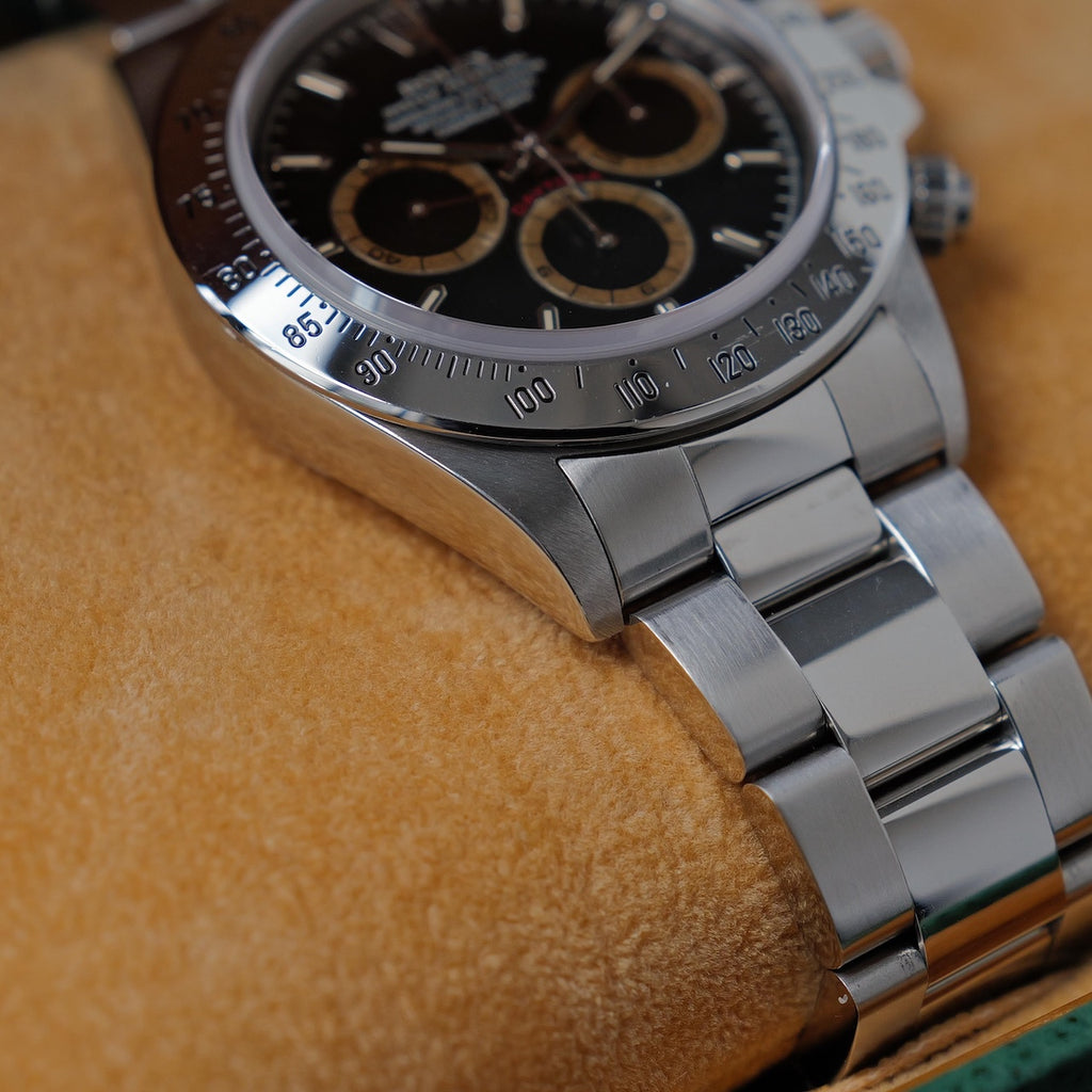 ロレックス/デイトナ16520/S番/パトリッツィ/ブラウンアイ/マーク5ダイヤル/ROLEX DAYTONA REF.16520 Mk.5 "PATRIZZI" All Tritium 1994y Full Set