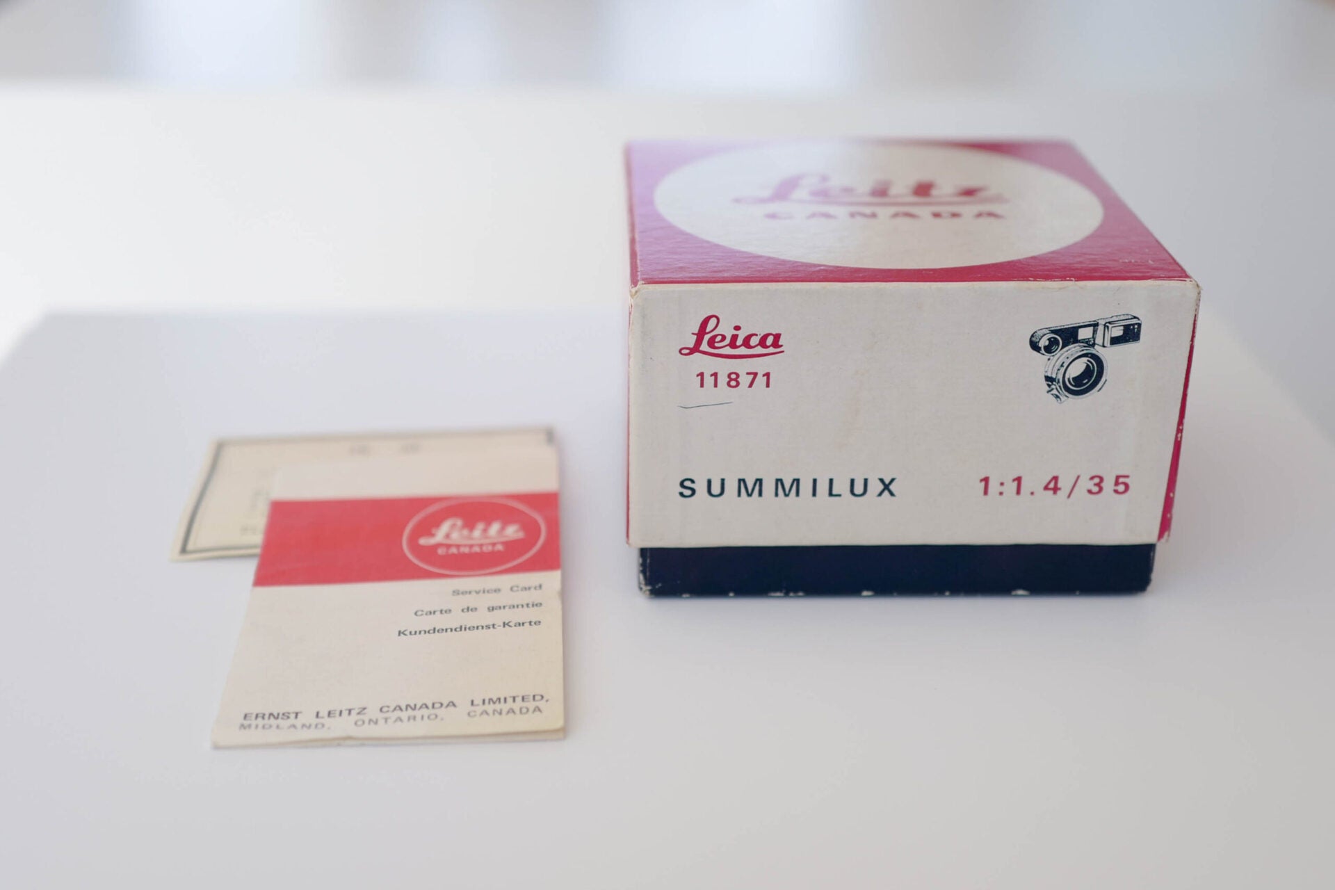 LEICA SUMMILUX 35mm F1.4