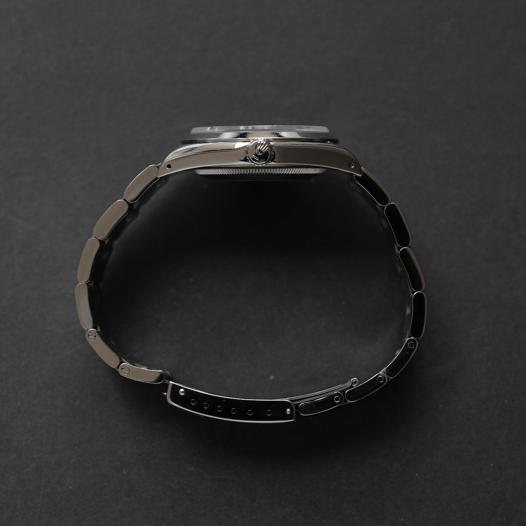 ロレックス/エクスプローラー14270/E番/パティーナダイヤル/オールトリチウム/シングルバックル/ラグ横穴あり/保証書付きフルセット/ROLEX EXPLORER 1 REF.14270 "PATINA" E-Serial All Tritium Single Buckle 1990Y Full Set