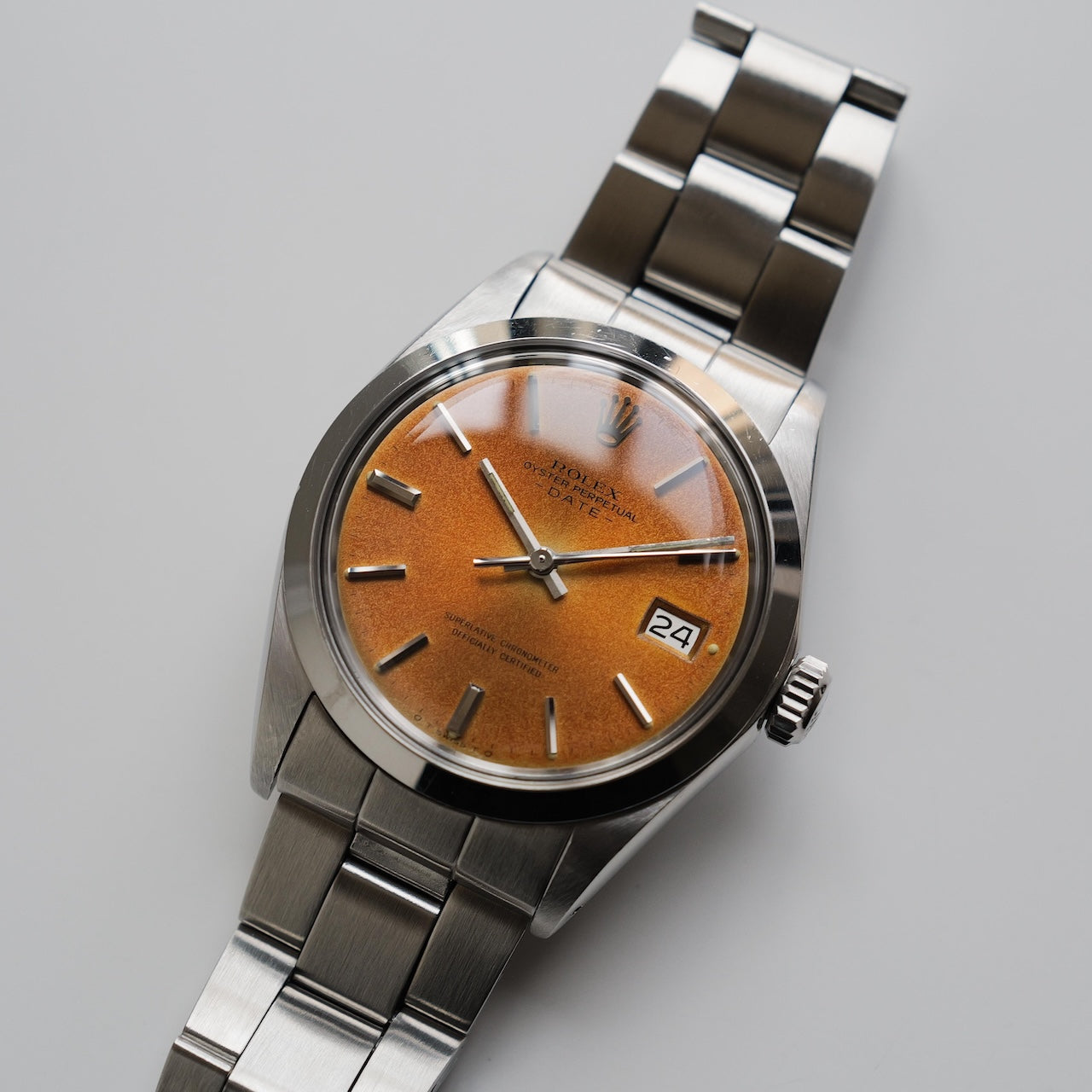 ロレックス/オイスター パーペチュアル デイト1500/トロピカル/ROLEX OYSTER PERPETUAL DATE REF.1500 "TROPICAL" 1968y