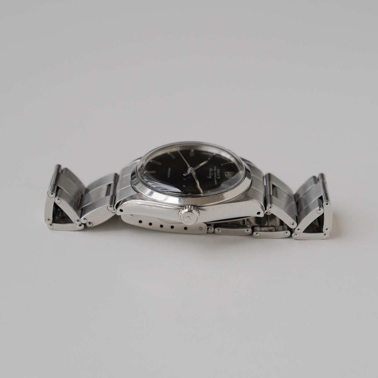 ロレックス/エアキング5500/ミラーダイヤル/シルバーフォント/ROLEX AIR-KING REF.5500 "GILT DIAL" SILVER TEXT 1972y