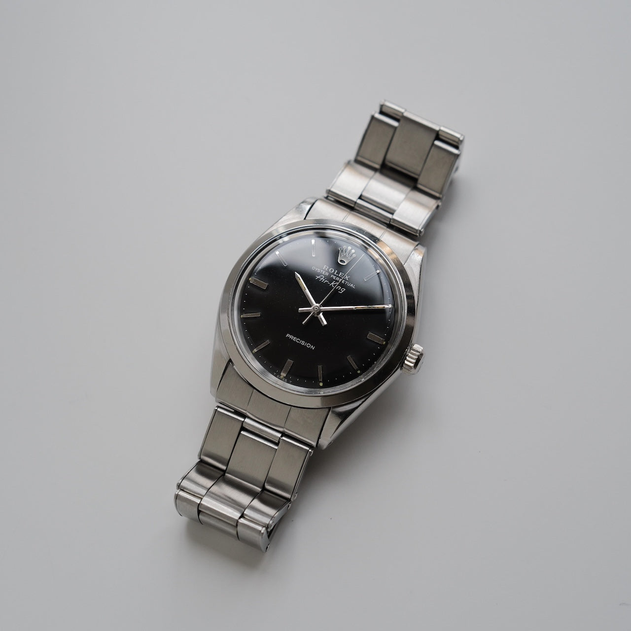 ロレックス/エアキング5500/ミラーダイヤル/シルバーフォント/ROLEX AIR-KING REF.5500 "GILT DIAL" SILVER TEXT 1972y