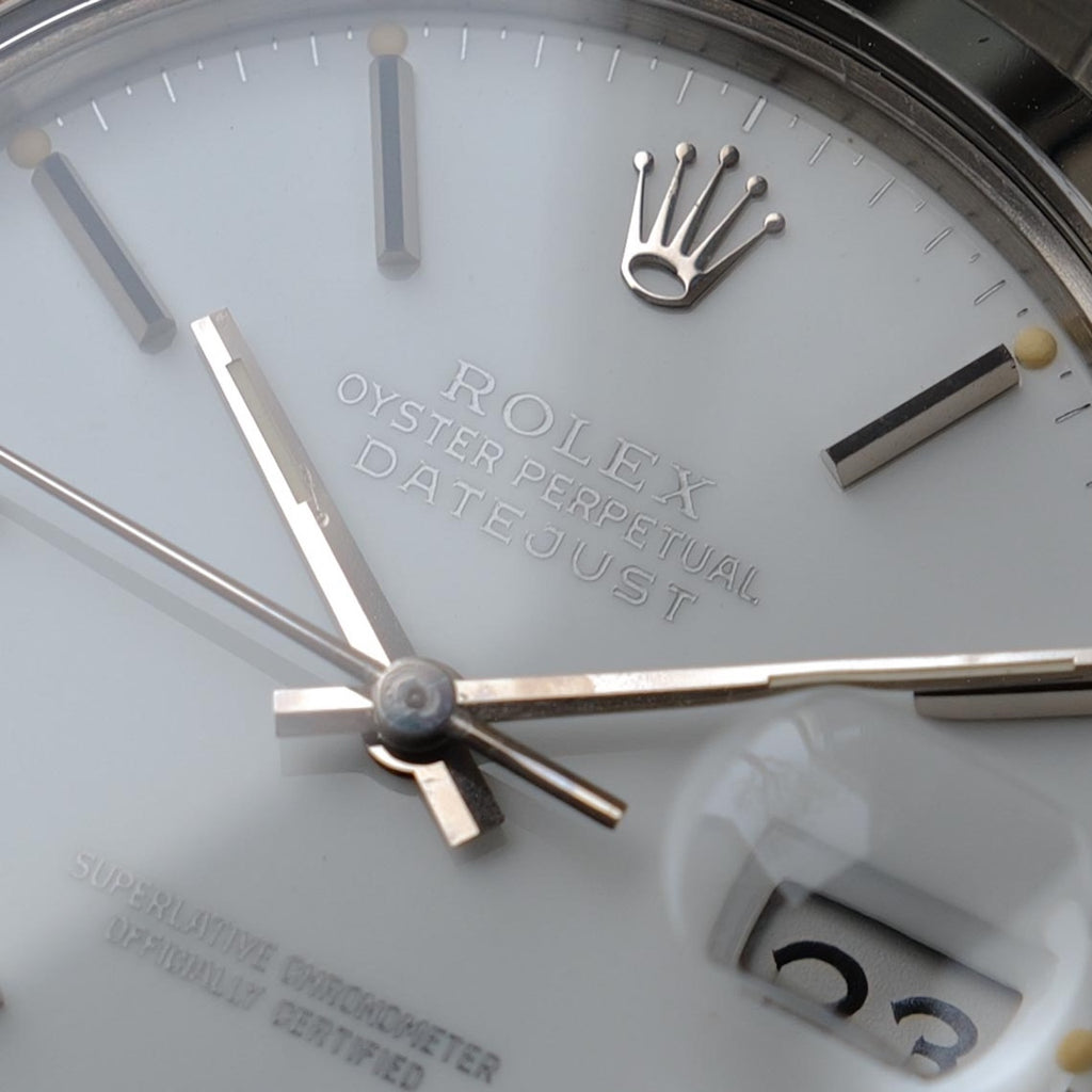 ロレックス/デイトジャスト16000/ポーセリンダイヤル/シルバーフォント/ROLEX DATE-JUST REF.16000 "PORCELAIN DIAL" SILVER PRINT 1978Y