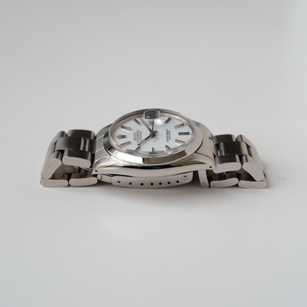 ロレックス/デイトジャスト16000/ポーセリンダイヤル/シルバーフォント/ROLEX DATE-JUST REF.16000 "PORCELAIN DIAL" SILVER PRINT 1978Y