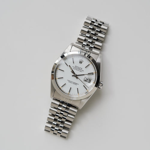 ロレックス/デイトジャスト16000/ポーセリンダイヤル/シルバーフォント/ROLEX DATE-JUST REF.16000 "PORCELAIN DIAL" SILVER PRINT 1978Y