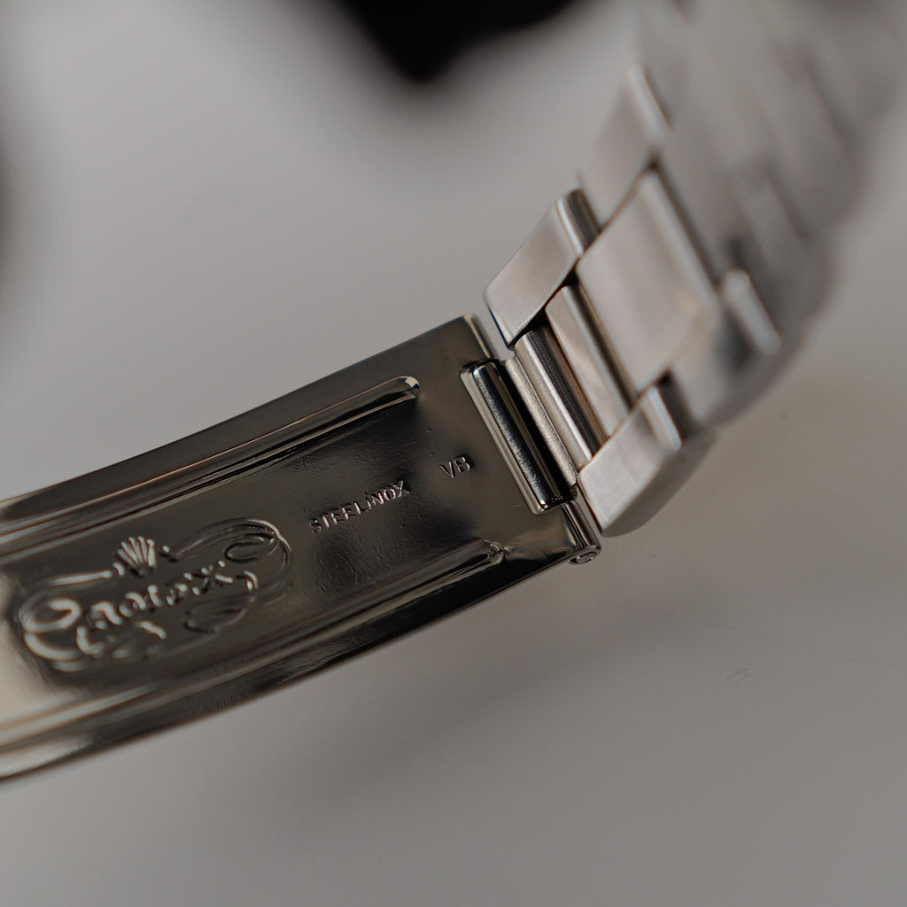 ロレックス/エアキング5500/シルバーダイヤル/箱・保証書付き/ROLEX AIR-KING REF.5500 "SILVER DIAL" 1977Y with Box and Paper