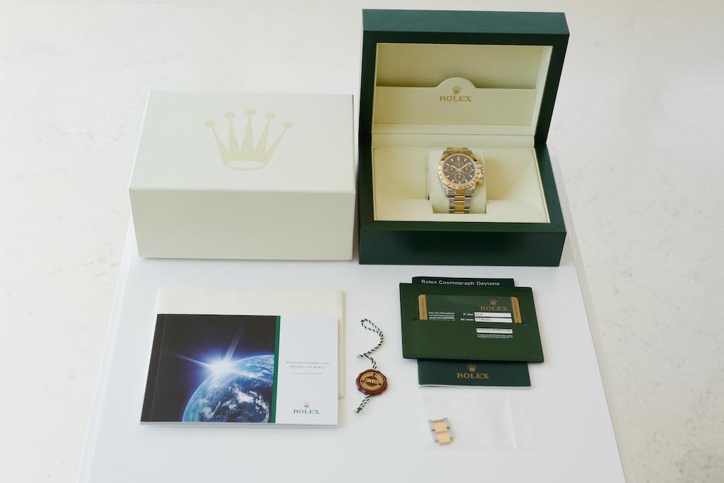 ROLEX DAYTONA Ref.116523 ブラックダイヤル 国内正規ギャラ付フルセット