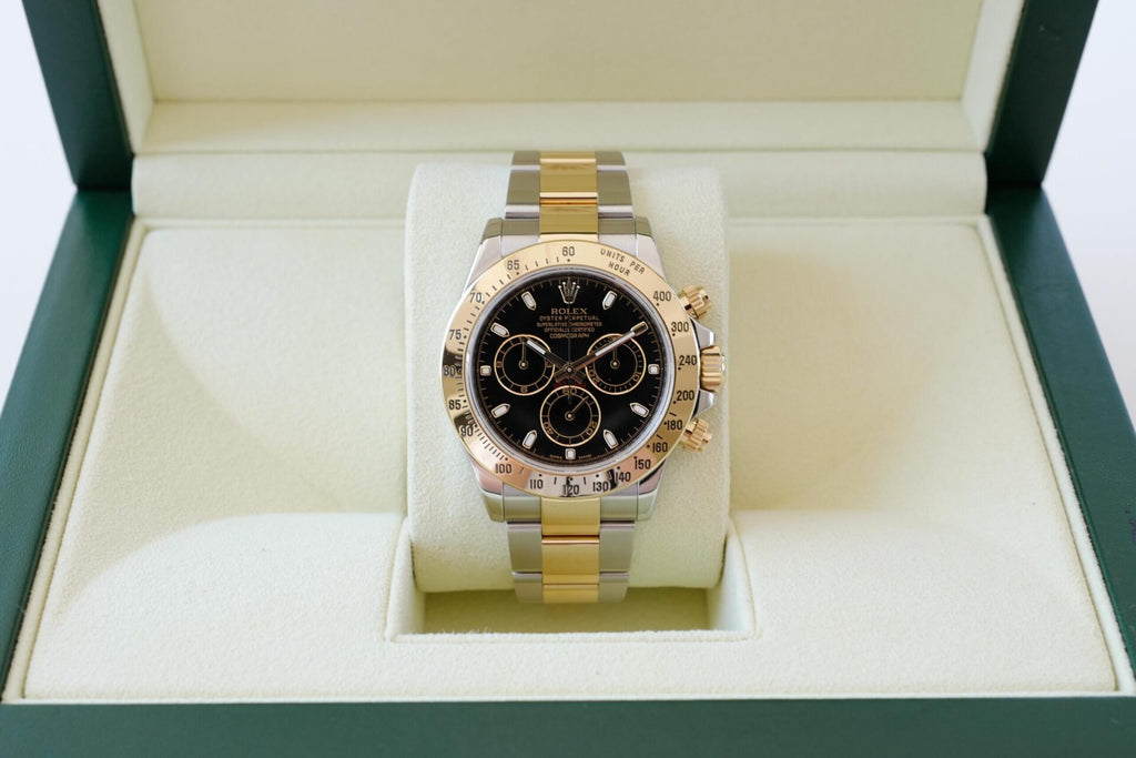 ROLEX DAYTONA Ref.116523 ブラックダイヤル 国内正規ギャラ付フルセット