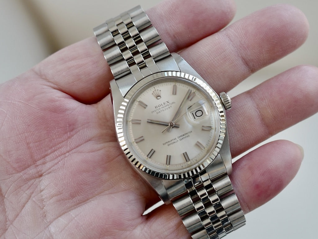 ROLEX DATE-JUST Ref.1603 WideBoy 1972y