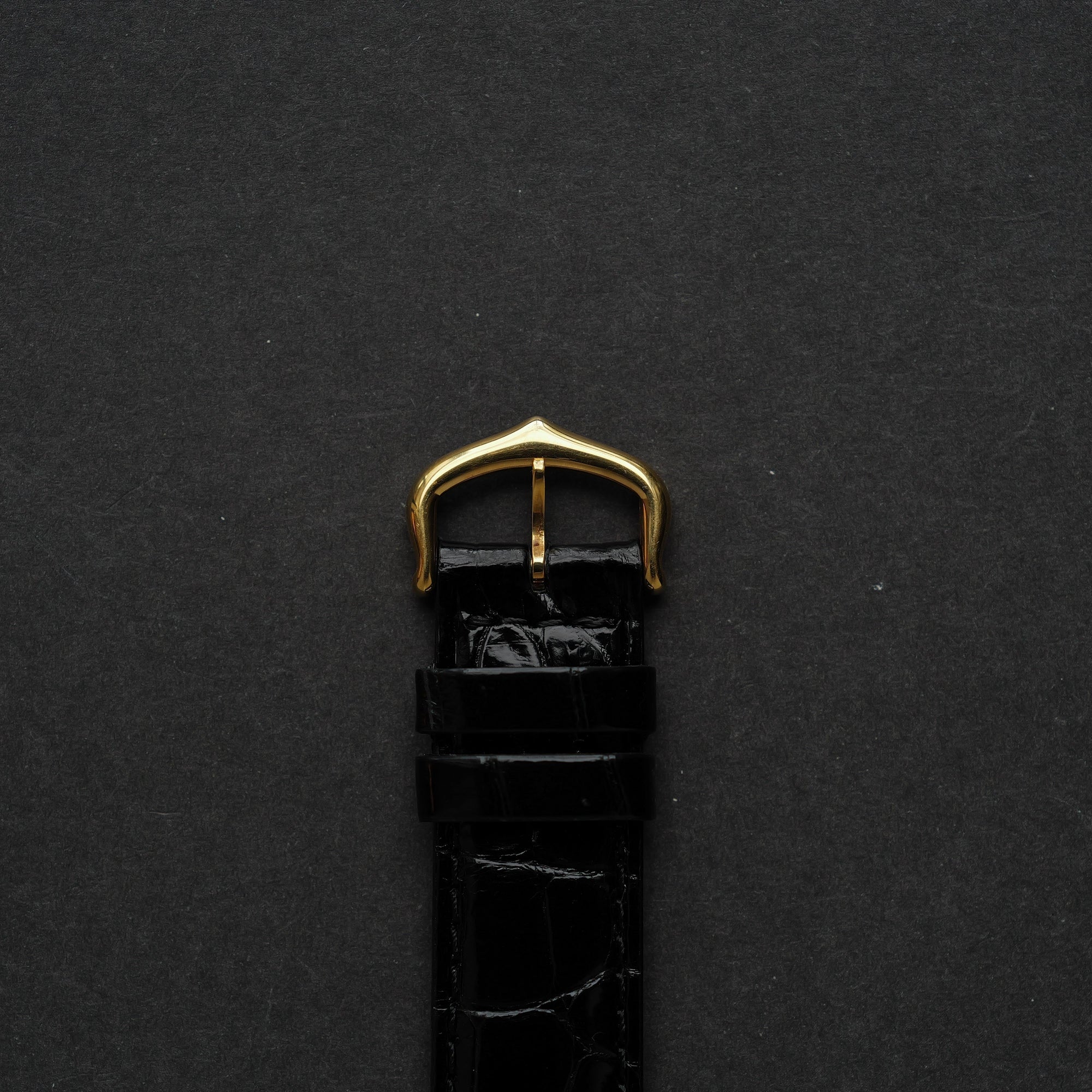 カルティエ/サントス・デュモン1576/LM/プレCPCP/フレデリックピゲ/CARTIER SANTOS DUMONT LM "Pre-CPCP" Extra Plate Ultra Thin Guilloche 1576 18KYG