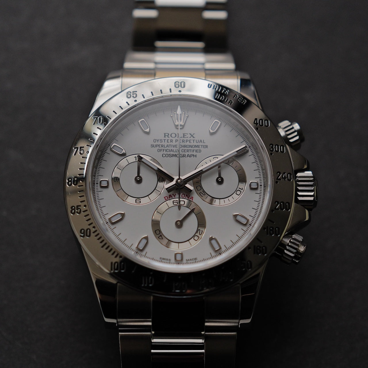 ロレックス/デイトナ116520/白文字盤/国内証書付きフルセット/ROLEX DAYTONA REF.116520 "White Dial" Full Set 2014y