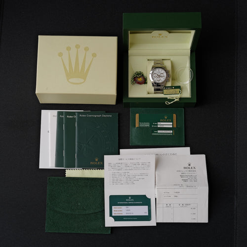 ロレックス/デイトナ116520/白文字盤/国内証書付きフルセット/ROLEX DAYTONA REF.116520 "White Dial" Full Set 2014y