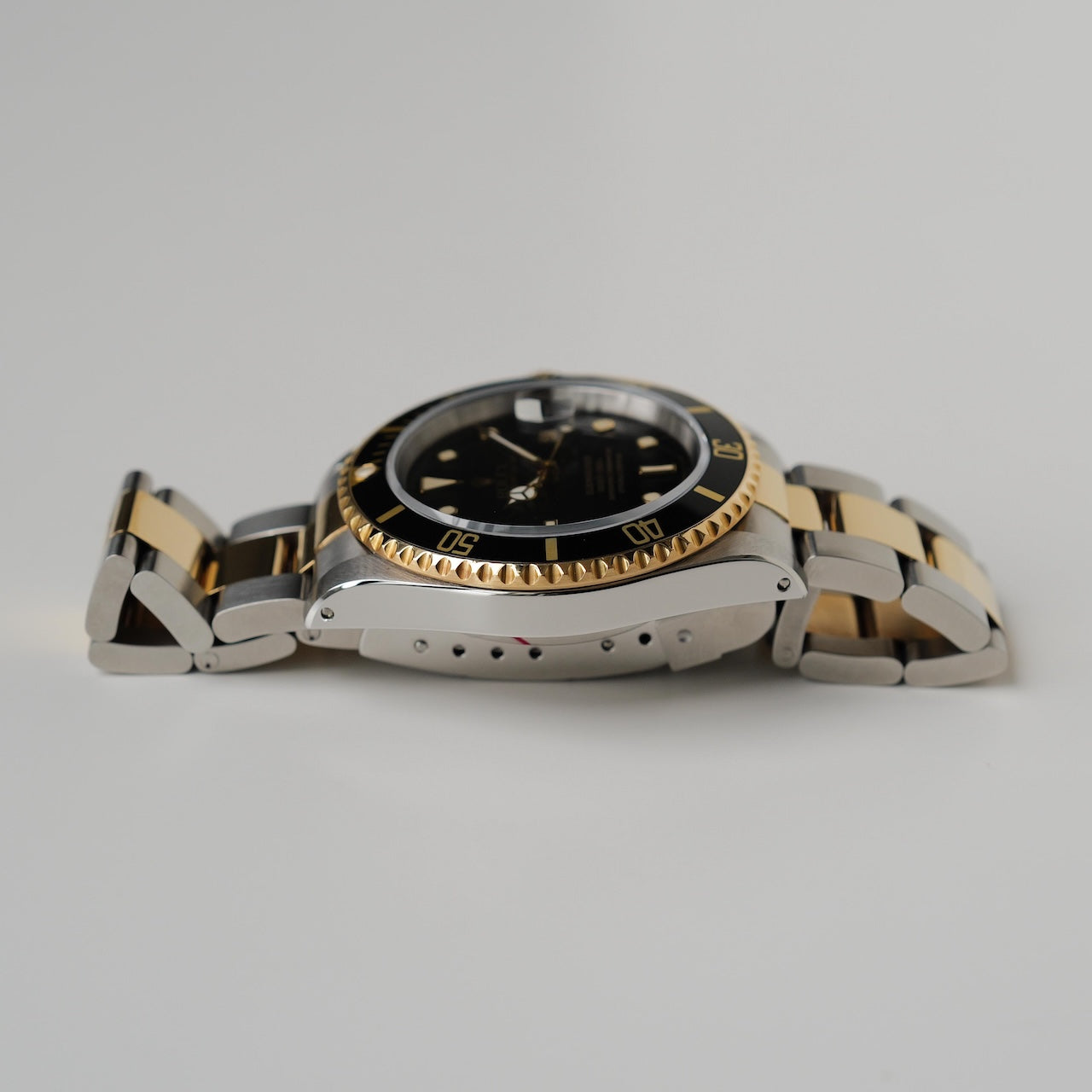 ロレックス/サブマリーナーデイト16613/N番/18KYG/オールトリチウム/ROLEX SUBMARINER DATE REF.16613 Black dial 18KYG All Tritium 1991-92Y