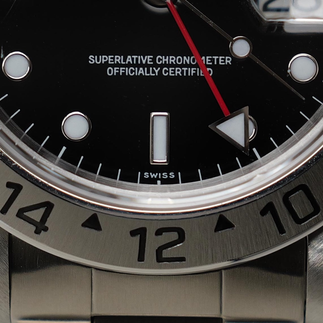 ロレックス/エクスプローラー2/16570/A番/SIWSSオンリー/黒文字盤/保証書付きフルセット/ROLEX EXPLORER 2 REF.16570 "SWISS ONLY" Black dial Full Set 1998-99Y