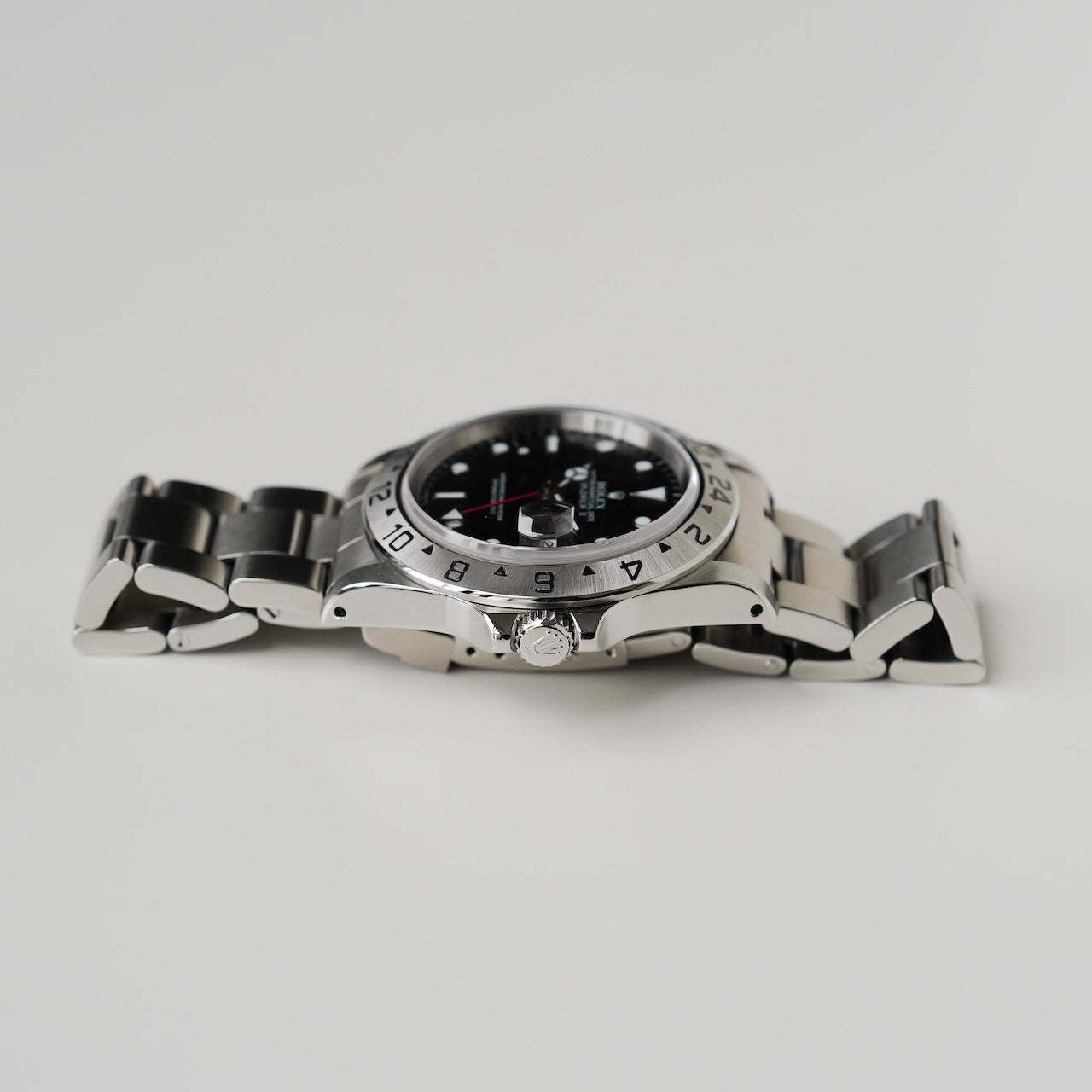 ロレックス/エクスプローラー2/16570/A番/SIWSSオンリー/黒文字盤/保証書付きフルセット/ROLEX EXPLORER 2 REF.16570 "SWISS ONLY" Black dial Full Set 1998-99Y