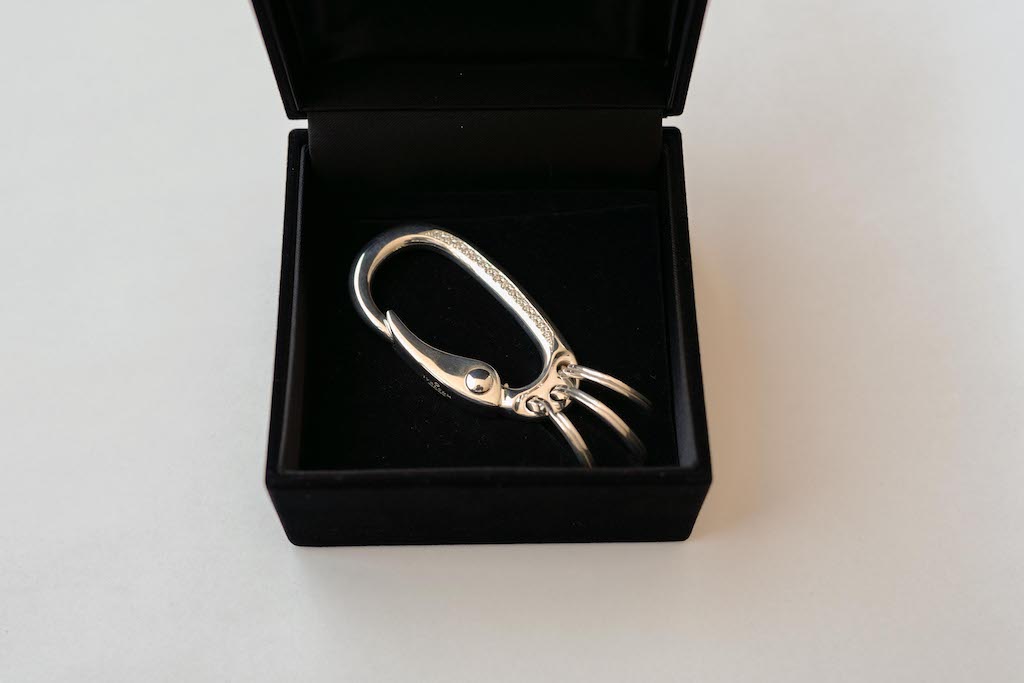 IVXLCDM カラビナ SILVER925 SV/DIA(0.51ct)