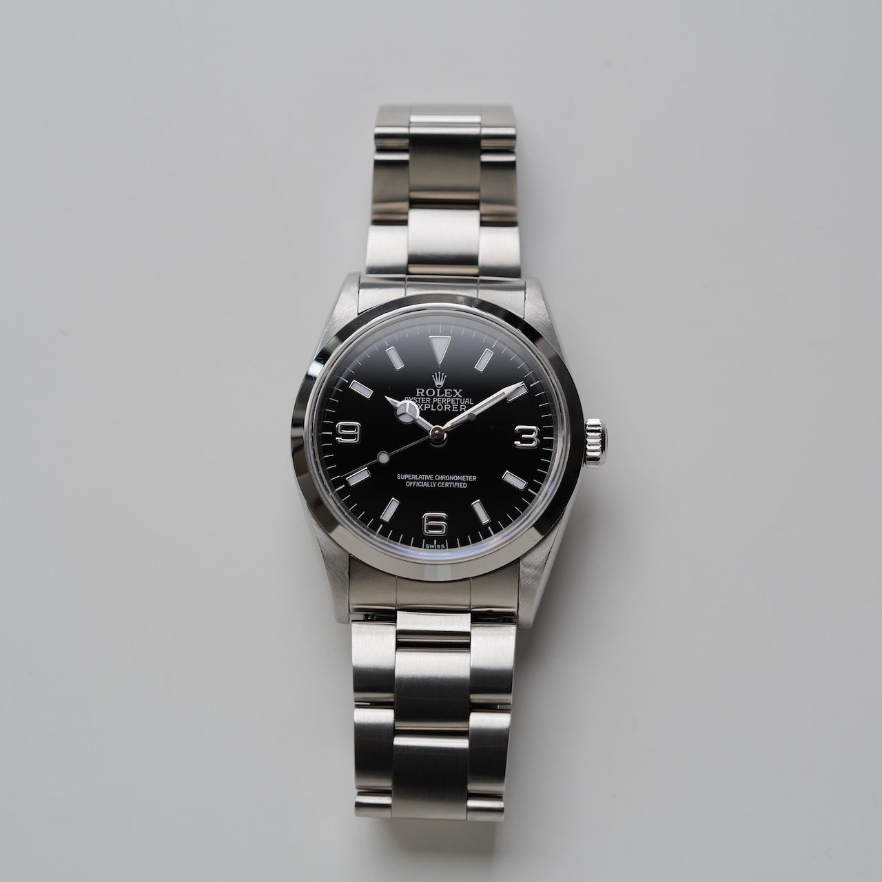 ロレックス/エクスプローラー1/14270/U番/SWISSオンリー/保証書付き/ROLEX EXPLORER1 REF.14270 "SWISS ONLY" 1997-98Y with Papar