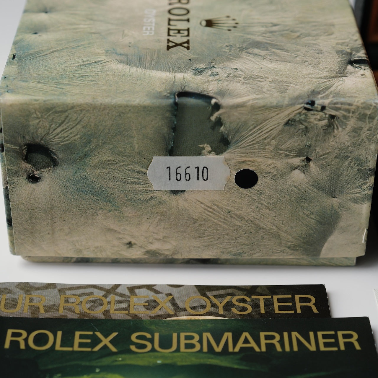 ロレックス/サブマリーナーデイト16610/E番/パティーナ/オールトリチウム/保証書付きフルセット/ROLEX SUBMARINER DATE Ref.16610 "PATINA" 1990Y Full Set