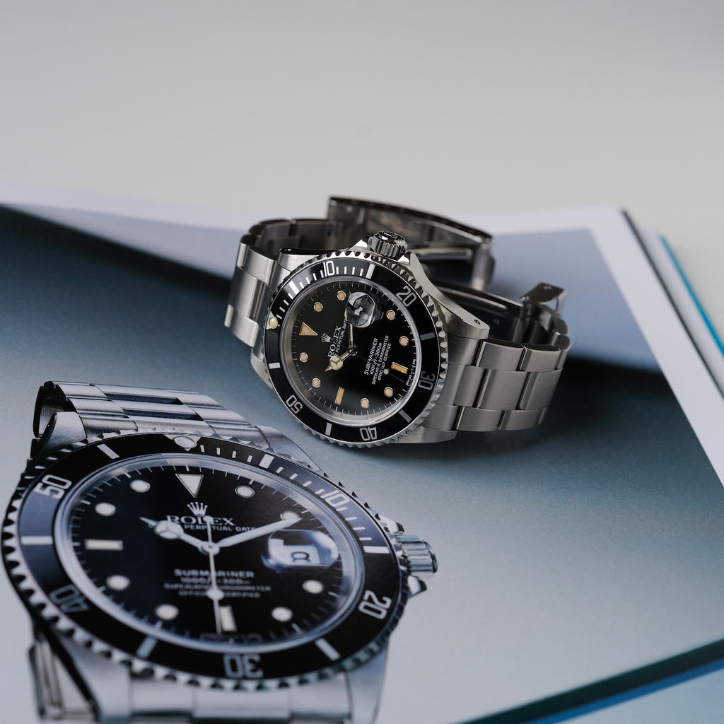 ロレックス/サブマリーナーデイト16610/E番/パティーナ/オールトリチウム/保証書付きフルセット/ROLEX SUBMARINER DATE Ref.16610 "PATINA" 1990Y Full Set