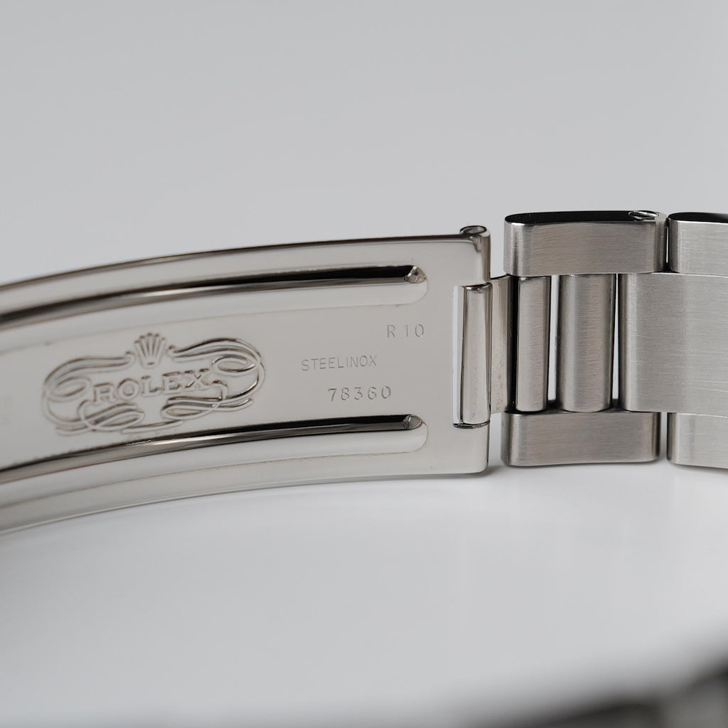 ロレックス/エクスプローラー1/14270/X番/オールトリチウム/シングルバックル/箱・保証書付き/ROLEX EXPLORER 1 REF.14270 All tritium Single Buckle 1991Y with Box and Paper