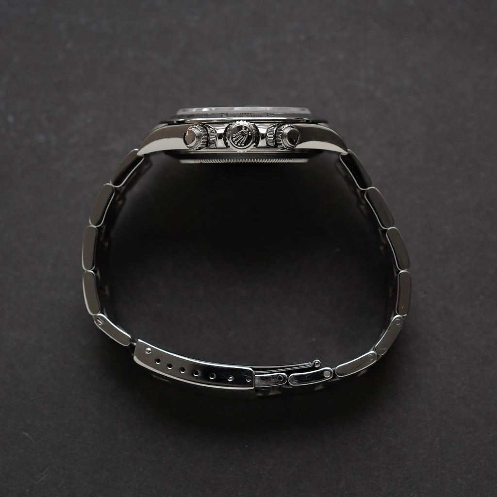 ロレックス/デイトナ16520/R番/段落ちマーク1ダイヤル/200タキベゼル/逆6/シングルバックル/ROLEX DAYTONA REF.16520 “Mk1, Floating Dial” Mk1, 200 Tachy Bezel 1988y