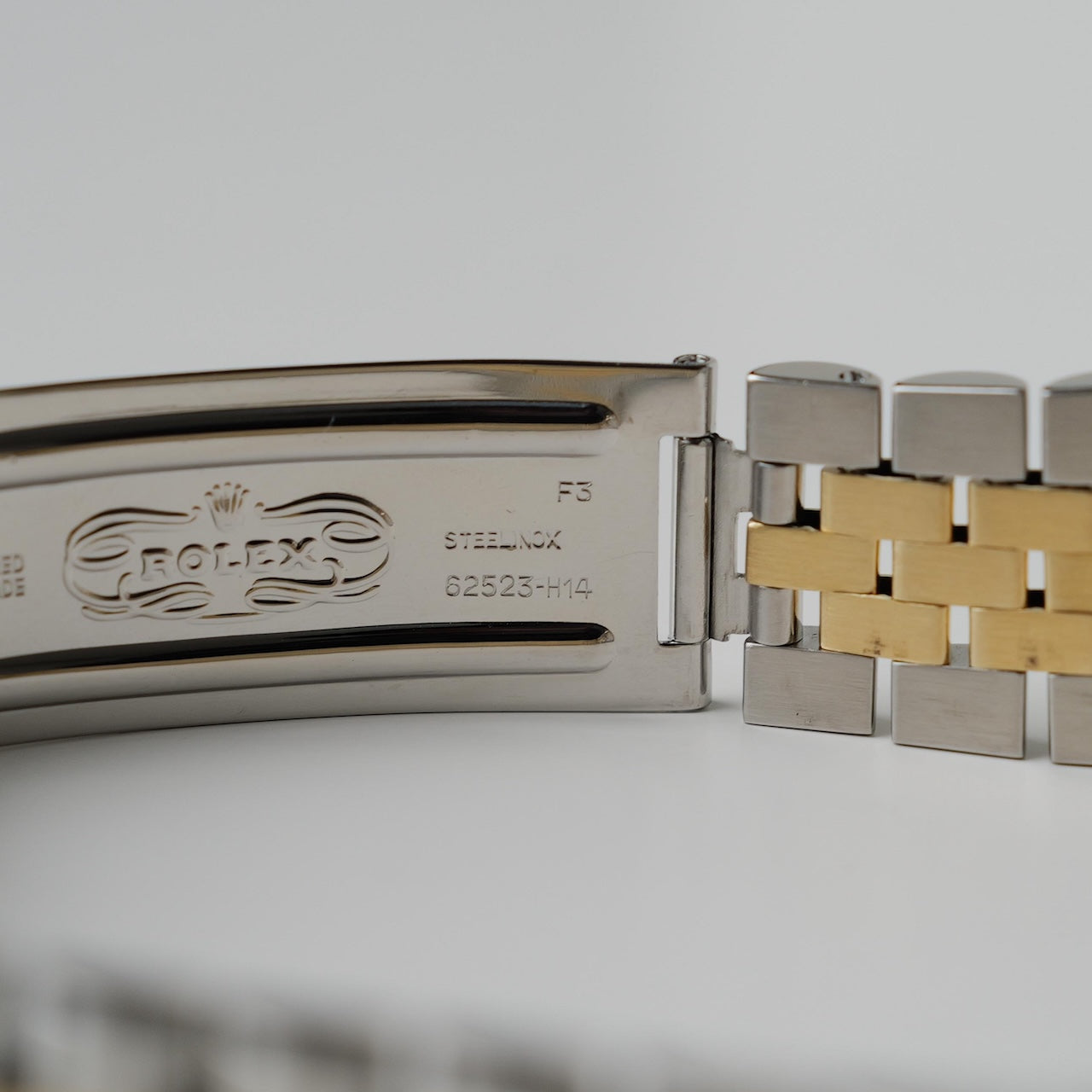 ゆきです ロレックス/デイトジャスト16253/18KYG/艶ありネイビーダイヤル/ ROLEX