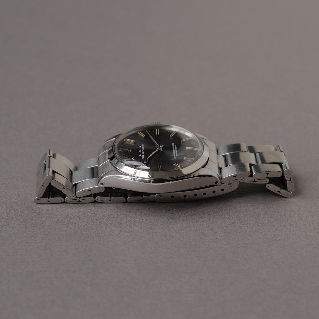 ロレックス/オイスターパーペチュアル1002/グレーダイヤル/保証書付き/ROLEX OYSTER PEPETUAL REF.1002 "GREY DAIL" with Guarantee 1969Y