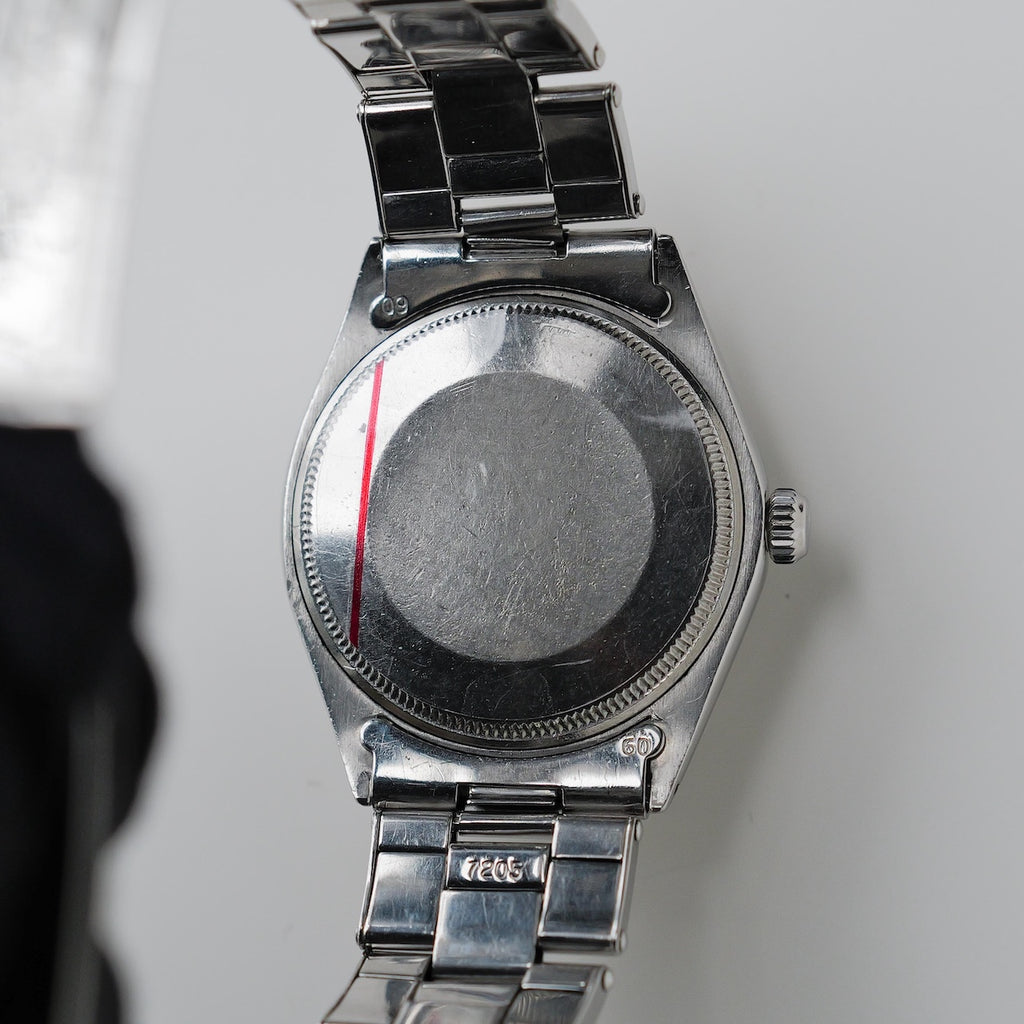ロレックス/オイスターパーペチュアル1007/ホワイトローマン/保証書付き/ROLEX OYSTER PERPETUAL REF.1007 "WHITE ROMAN" with Guarantee 1973Y