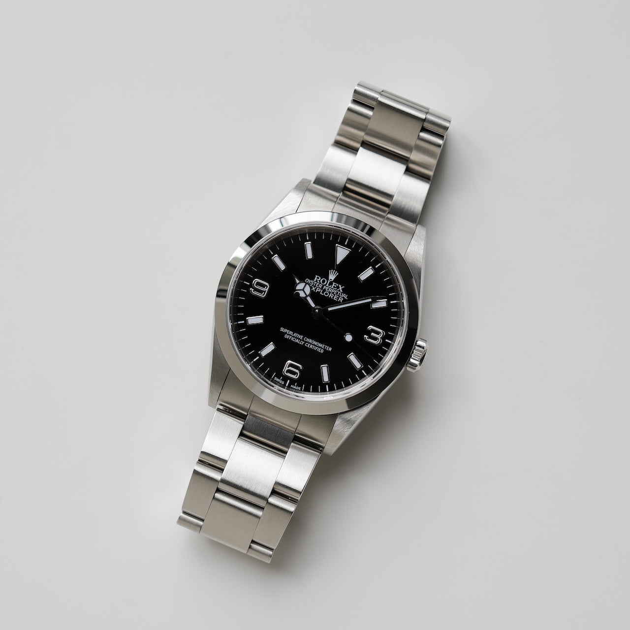 ロレックス/エクスプローラー14270/A番/ノンポリッシュ/裏蓋シール/USギャラ付きフルセット/ROLEX EXPLORER 1 REF.14270 A-Serial US Guarantee 1998-99Y Unpolished Full Set
