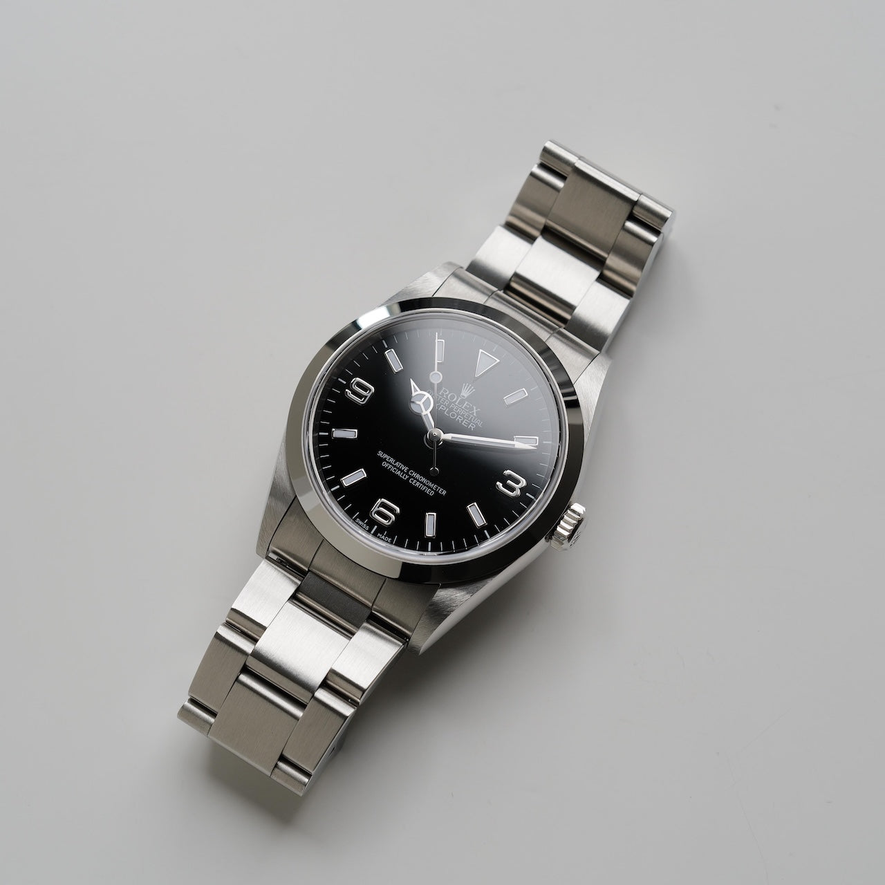ロレックス/エクスプローラー14270/A番/ノンポリッシュ/裏蓋シール/USギャラ付きフルセット/ROLEX EXPLORER 1 REF.14270 A-Serial US Guarantee 1998-99Y Unpolished Full Set