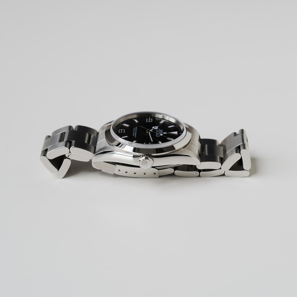 ロレックス/エクスプローラー14270/A番/ノンポリッシュ/裏蓋シール/USギャラ付きフルセット/ROLEX EXPLORER 1 REF.14270 A-Serial US Guarantee 1998-99Y Unpolished Full Set