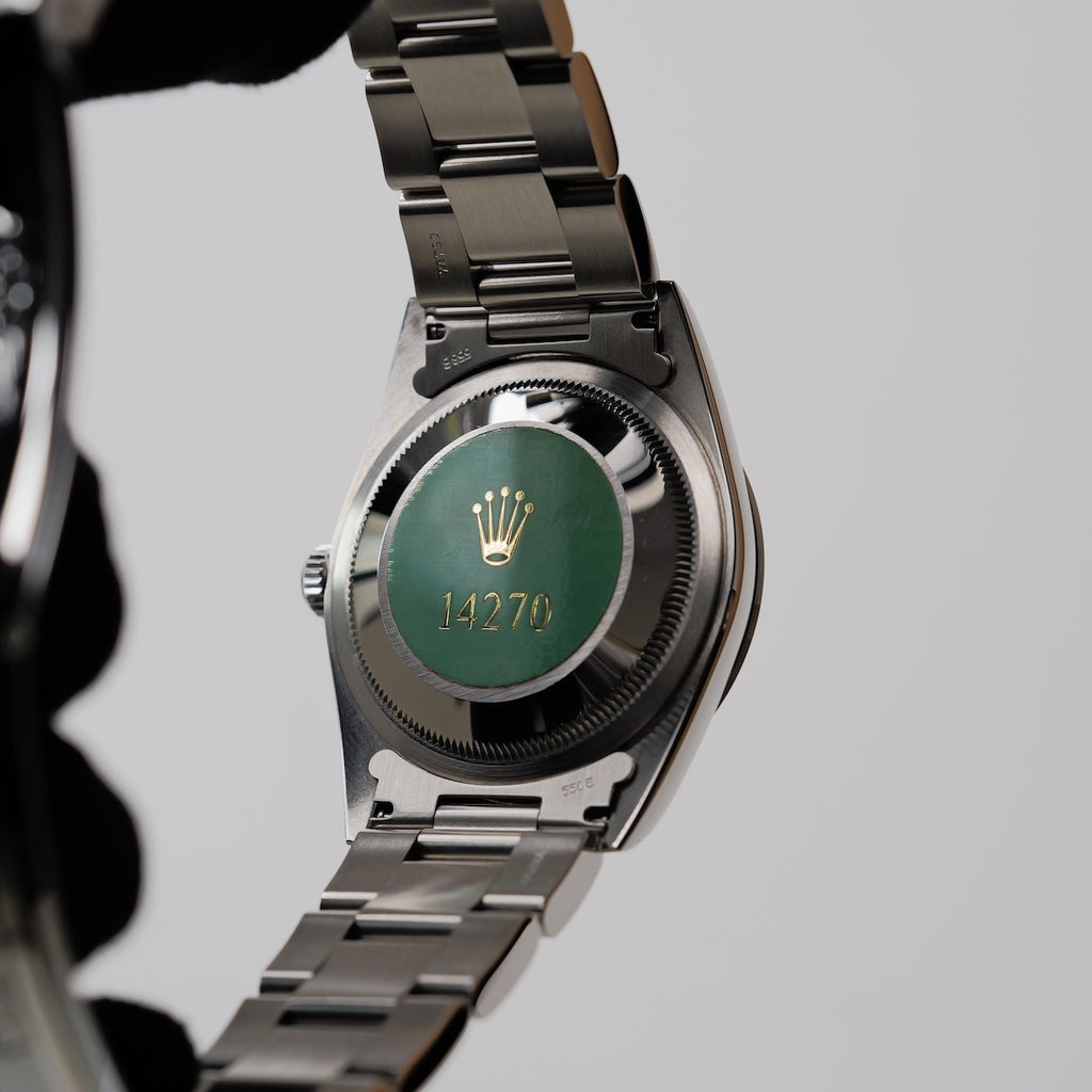 ロレックス/エクスプローラー14270/A番/ノンポリッシュ/裏蓋シール/USギャラ付きフルセット/ROLEX EXPLORER 1 REF.14270 A-Serial US Guarantee 1998-99Y Unpolished Full Set